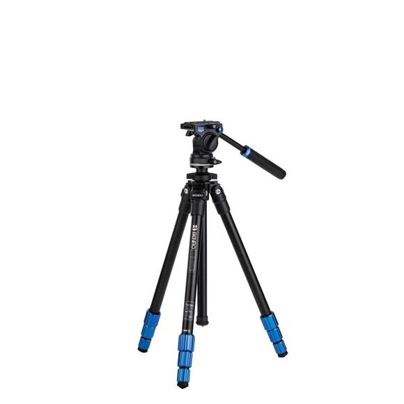 Benro Slim Video Tripod Kit with S2CSH Head Aluminum - Picture 1 of 9